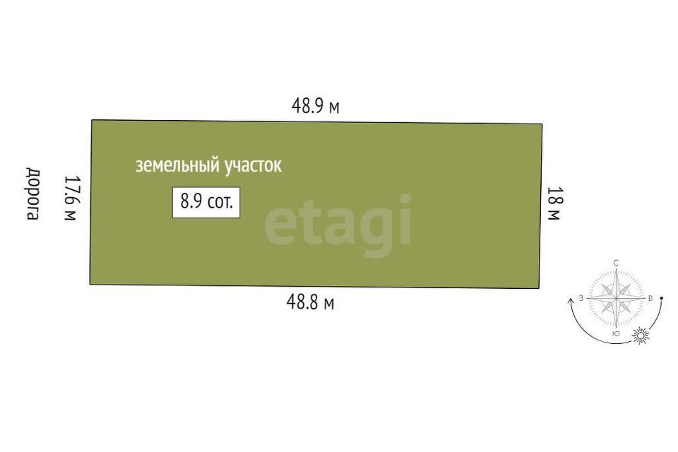 земля р-н Неклиновский с Приморка ул Средняя 12а фото 3