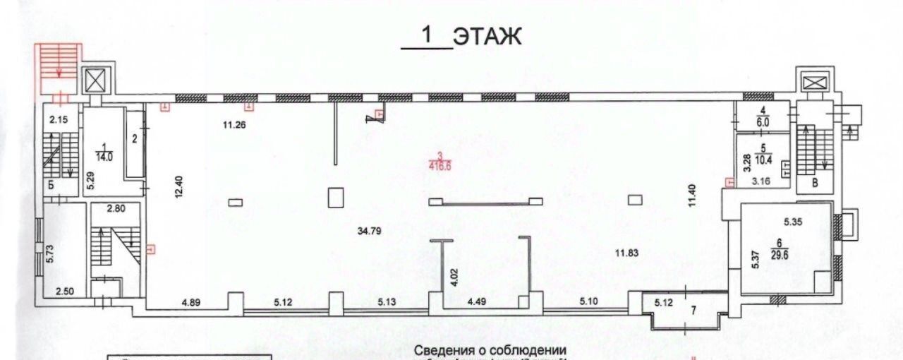 торговое помещение г Москва метро Профсоюзная пр-кт Нахимовский 61 фото 2