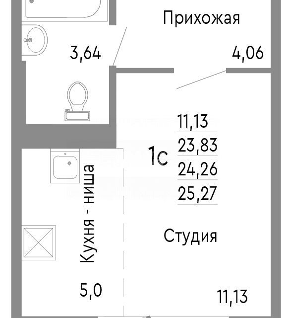 квартира г Челябинск ул Блюхера 125а Челябинский городской округ фото 6