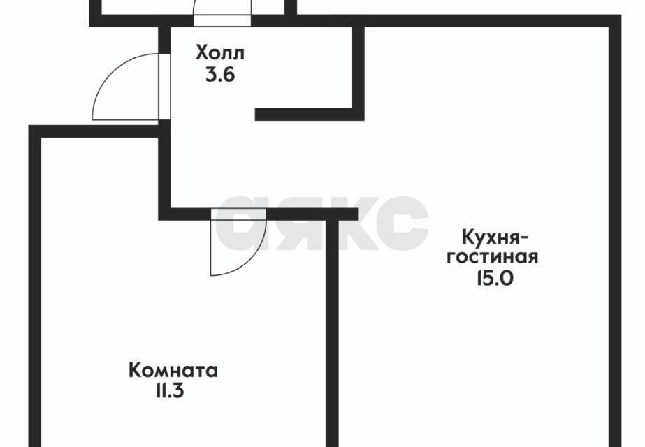 квартира р-н Тахтамукайский аул Новая Адыгея ул Бжегокайская 23/1а 3 фото 5