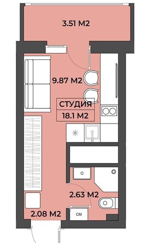 р-н Октябрьский ул Адмирала Макарова 27 апарт-комплекс IDEЯ фото