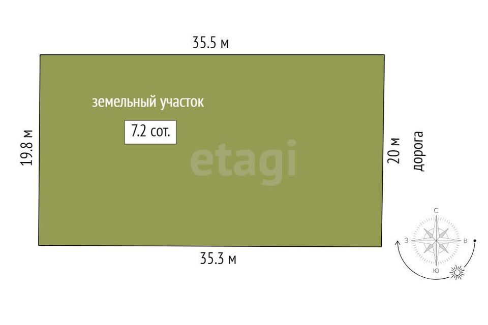 земля г Тюмень тракт Тобольский 13й километр, Тюменский район фото 9