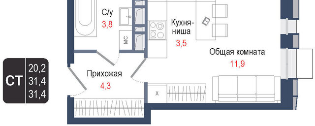 мкр Первомайский жилой комплекс Киноквартал, к 1, Белокаменная фото