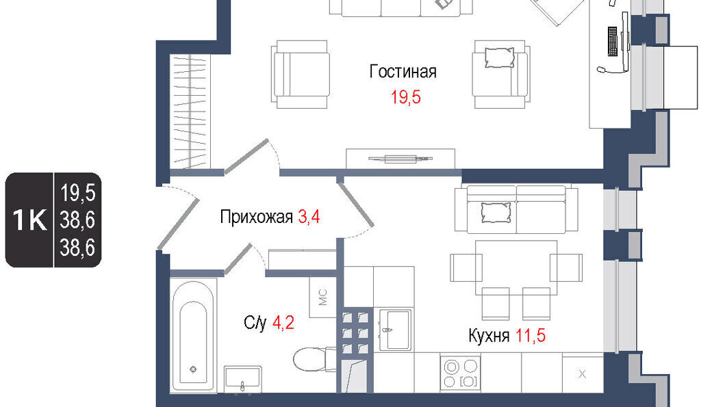 квартира г Королев мкр Первомайский жилой комплекс Киноквартал, к 1, Белокаменная фото 1