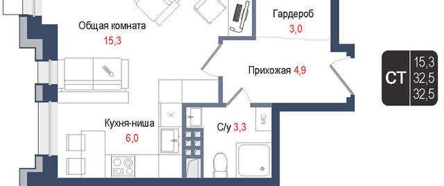 жилой комплекс Киноквартал, к 1, Белокаменная фото