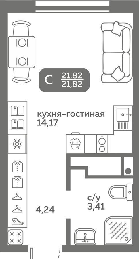 квартира г Тюмень р-н Калининский ул Вадима Бованенко 10 фото 1