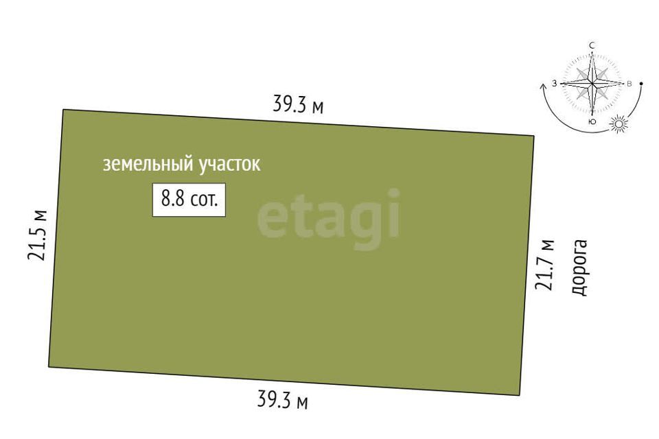 земля р-н Сосновский Кайгородово фото 8