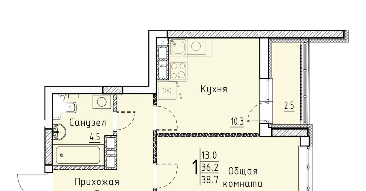 квартира г Энгельс р-н мкр Энгельс-9 фото 1