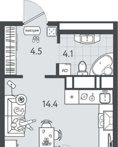 р-н Центральный ул Колхозная 5к/4 ЖК «Все Свои VIP» фото