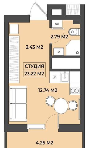 р-н Октябрьский ул Адмирала Макарова 27 апарт-комплекс IDEЯ фото