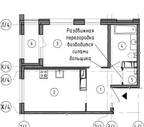 квартира г Санкт-Петербург метро Балтийская б-р Измайловский 1 квартал «Галактика» д. 11 фото 2