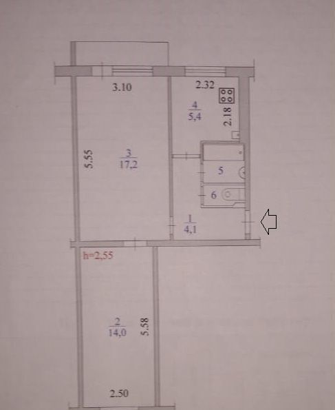 квартира г Архангельск р-н Соломбальский округ ул Красных партизан 16к/1 исторический район Соломбала фото 11