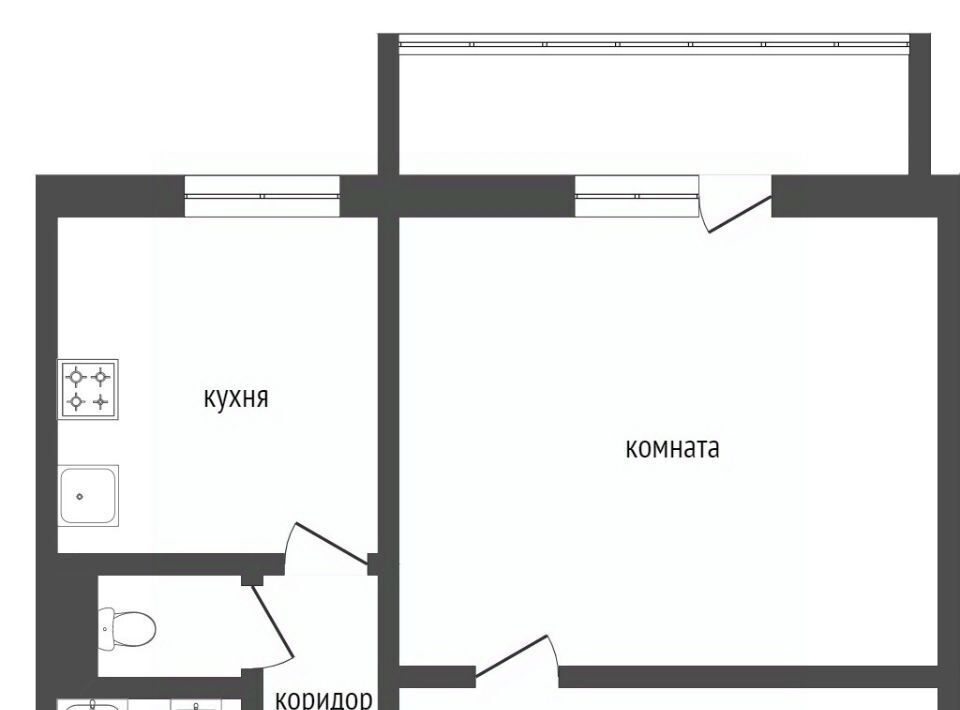 квартира г Красноярск р-н Свердловский ул Алеши Тимошенкова 77 фото 22