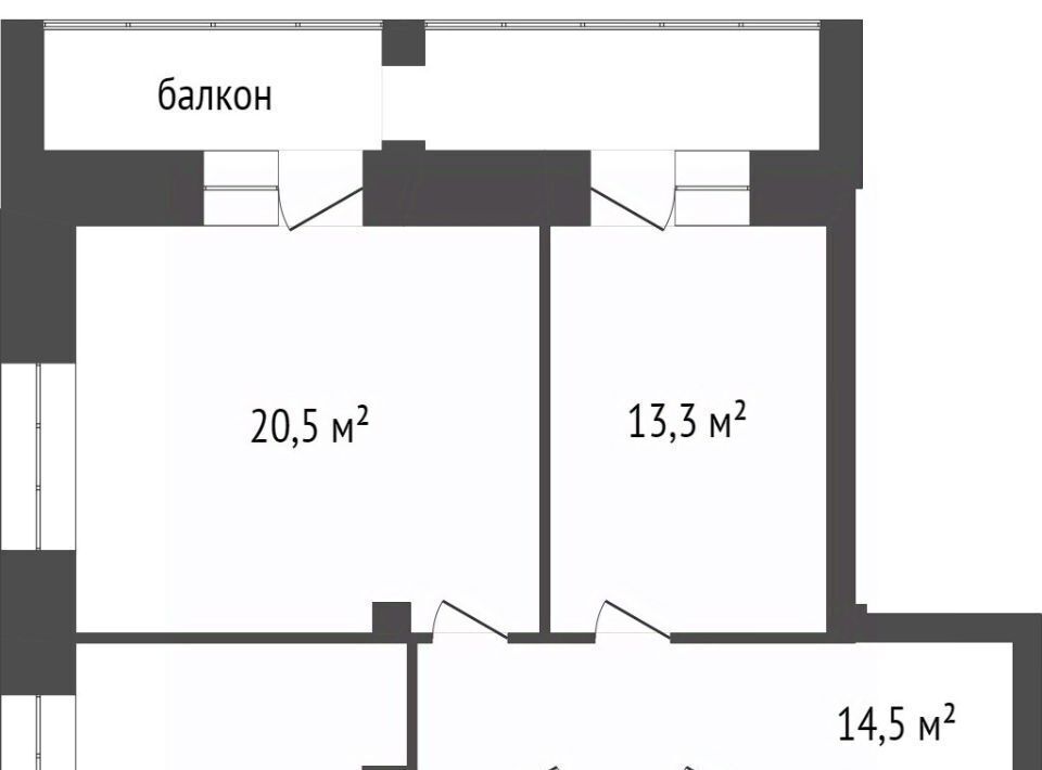 квартира г Красноярск р-н Советский Северный ул Водопьянова 14 фото 33