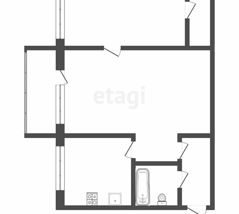 квартира г Томск р-н Октябрьский тракт Иркутский 140 фото 10