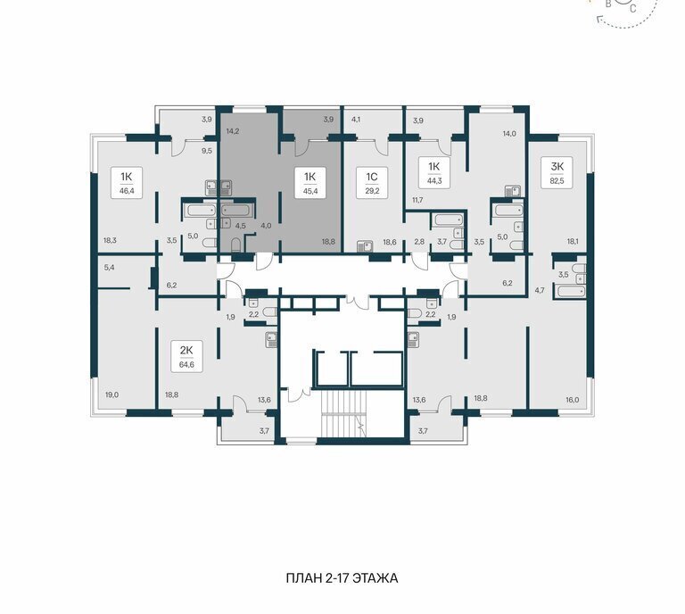 квартира г Новосибирск р-н Калининский Заельцовская ул Игарская 8 фото 2