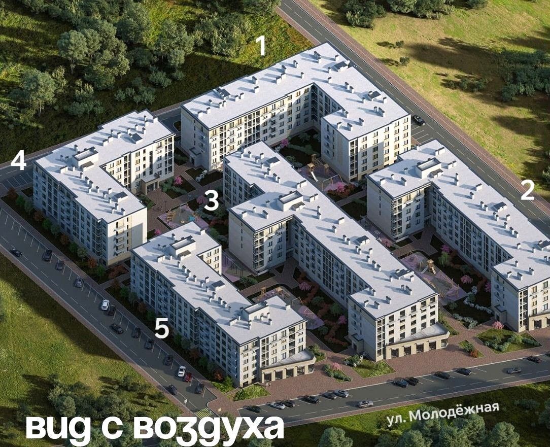 квартира р-н Светлогорский г Светлогорск ул Молодежная 5 фото 2