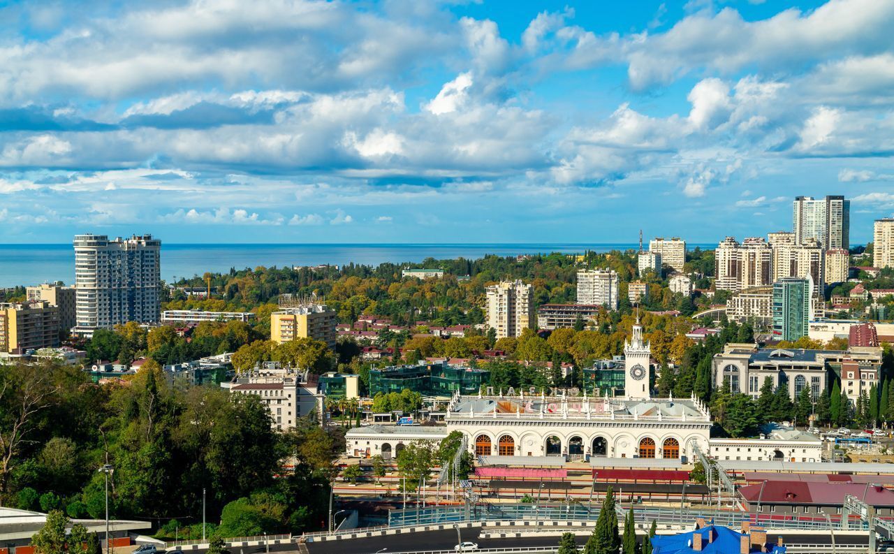 квартира г Сочи р-н Центральный ул Параллельная 9/5 с Русская Мамайка р-н Центральный внутригородской МФК «Остров мечты» мкр-н Завокзальный фото 25