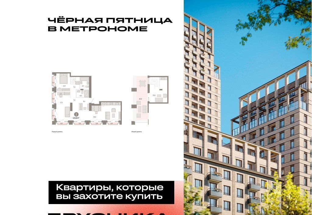 квартира г Москва метро Бульвар Рокоссовского ул Тагильская 6/1 Квартал «Метроном» муниципальный округ Метрогородок фото 1