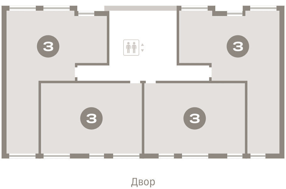 квартира г Тюмень ул Мысовская 26к/1 ЖК «Зарека» Центральный административный округ фото 3