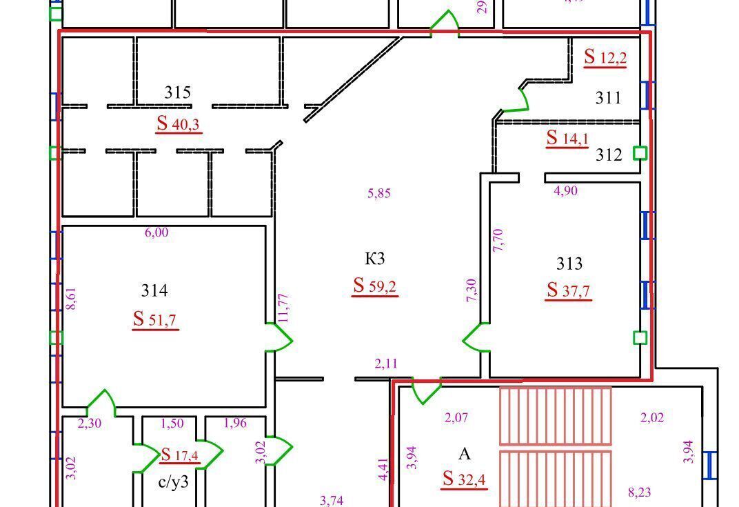 офис г Москва метро Электрозаводская ул Большая Семёновская 40 фото 27