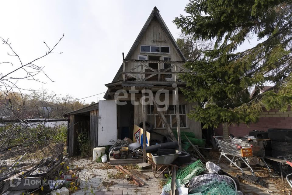 дом Тюмень городской округ, территория СНТСН Суходольное, Черёмуховая улица фото 4