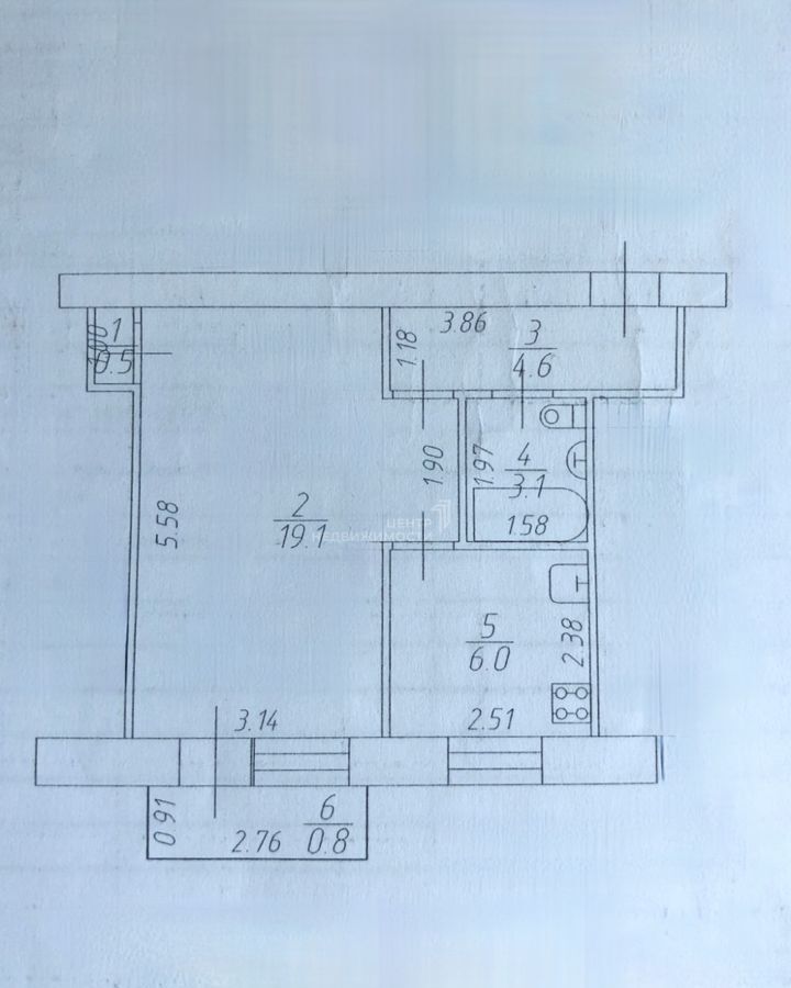 квартира г Казань р-н Московский ул Академика Королева 22а Казань, Северный вокзал фото 21