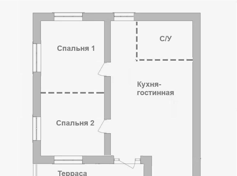 дом р-н Кетовский д Белый Яр ул Садовая 11-я фото 2