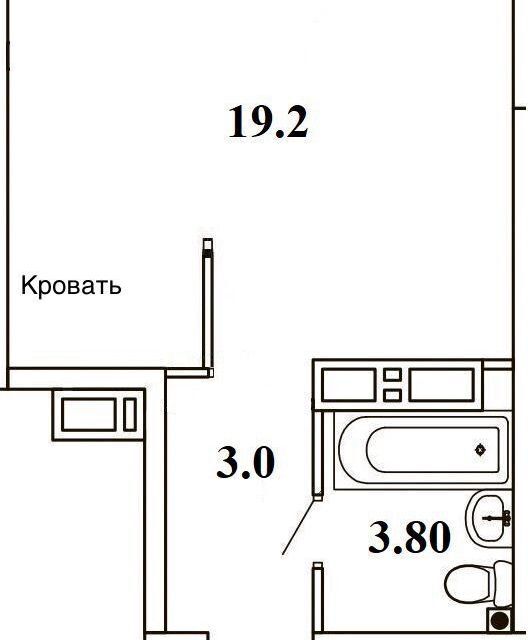 квартира г Краснодар р-н Прикубанский ул Западный Обход 39/2к 2 микрорайон «Самолёт» муниципальное образование Краснодар фото 8