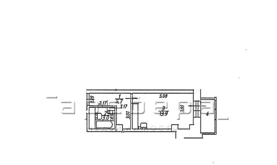 квартира г Красноярск р-н Центральный ул Караульная 39/4 фото 14