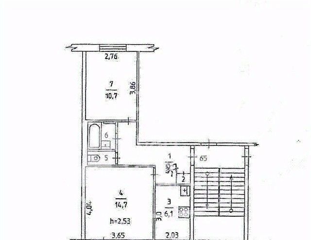 квартира г Добрянка ул Карла Маркса 79 фото 12