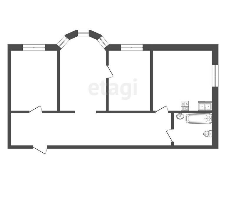 квартира г Ирбит ул Кирпичного завода 13 фото 16