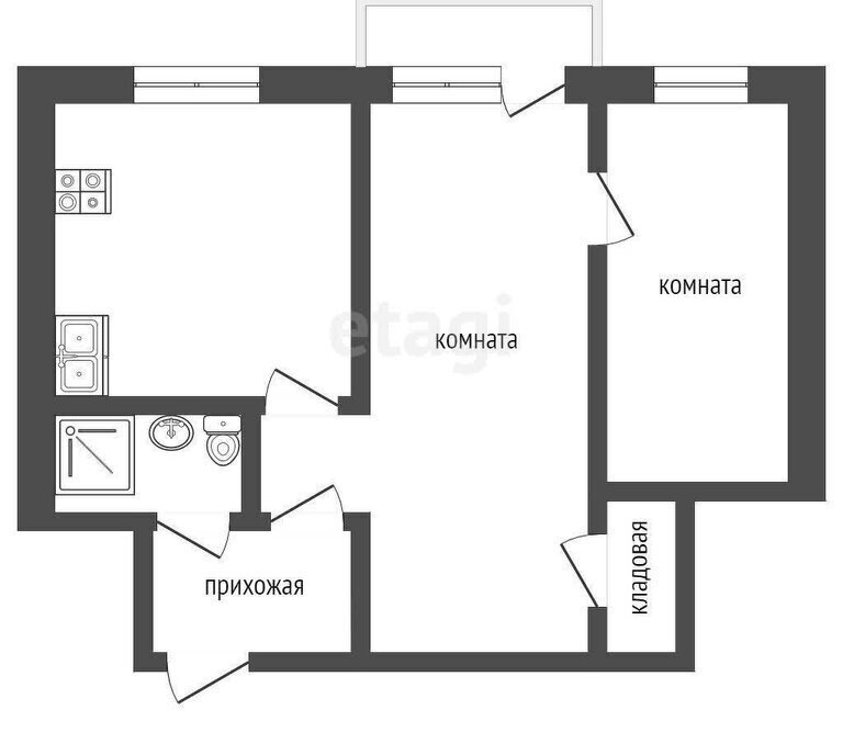 квартира р-н Верхнесалдинский п Басьяновский ул Карла Маркса 5 фото 17