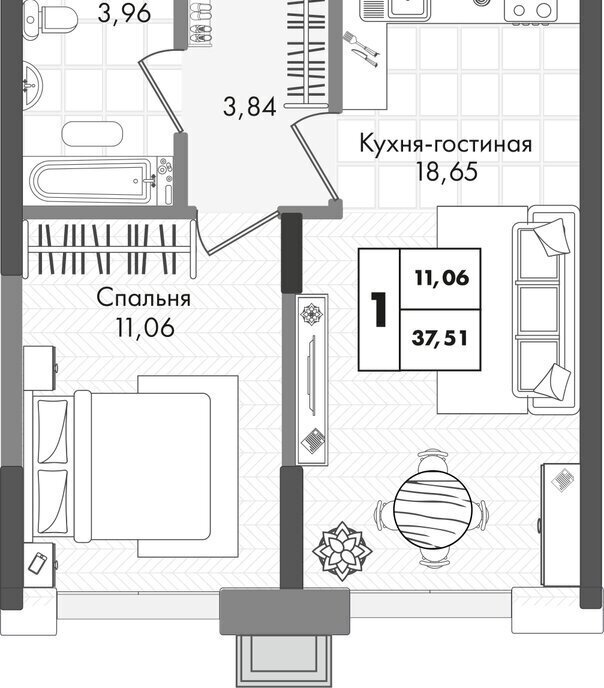 квартира г Краснодар р-н Прикубанский ул им. генерала Брусилова 1/3 5 лит фото 1