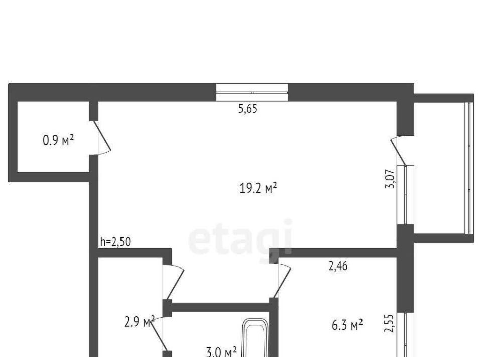 квартира г Томск р-н Ленинский ул Карла Маркса 24 фото 9