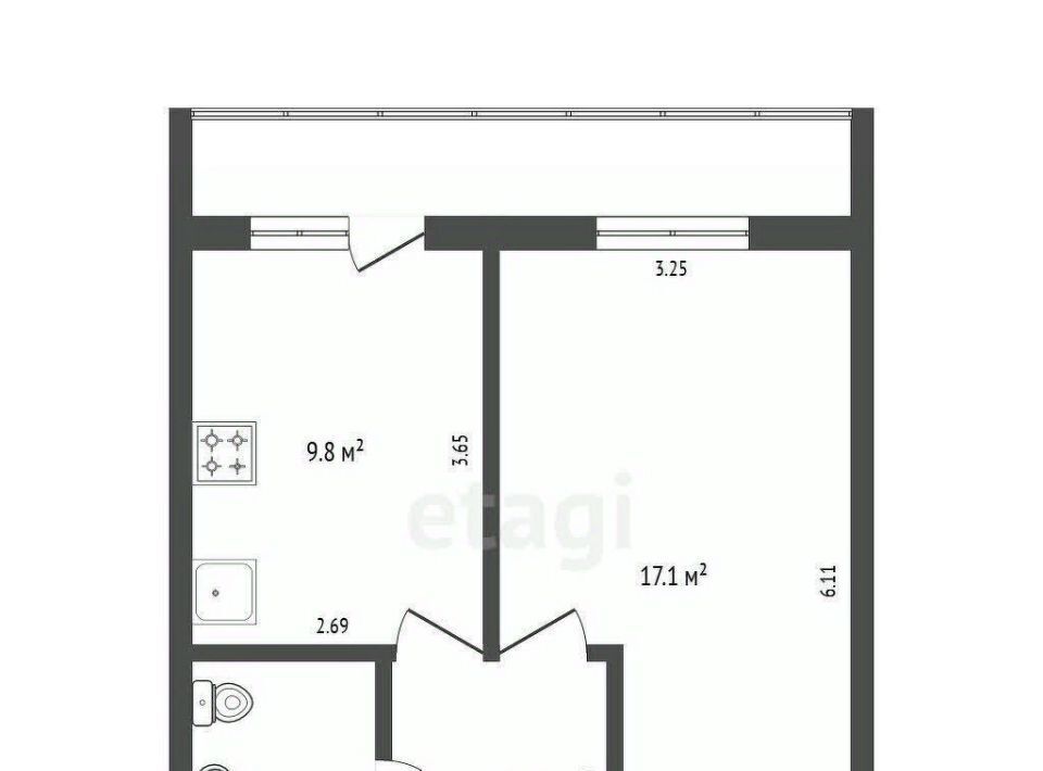 квартира г Вологда ул Воркутинская 14б 5-й фото 2