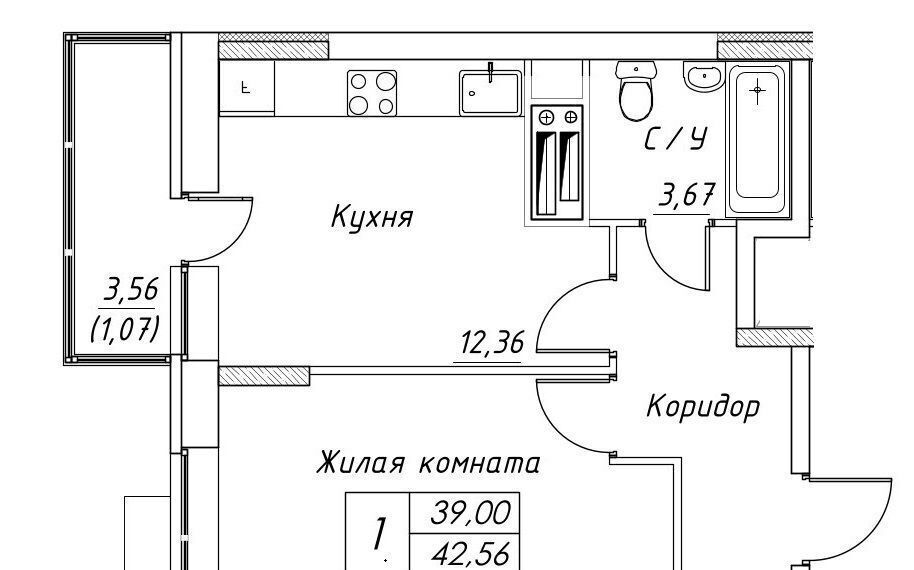 квартира г Дмитров фото 1