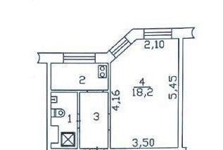 квартира г Сургут пр-кт Комсомольский 48 28-й фото 1