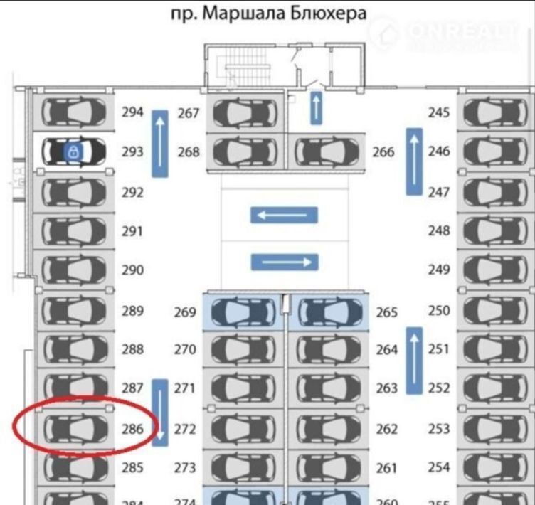 гараж г Санкт-Петербург метро Выборгская пр-кт Маршала Блюхера 7к/5 фото 2