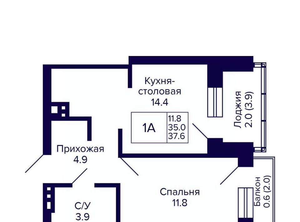 квартира г Новосибирск пер 18-й Бронный 16 Площадь Маркса фото 1