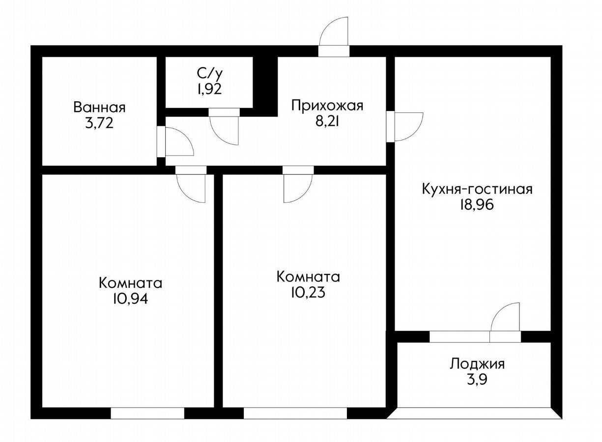 квартира г Краснодар р-н Центральный ул Колхозная 5/1 ЖК «Все Свои VIP» фото 17