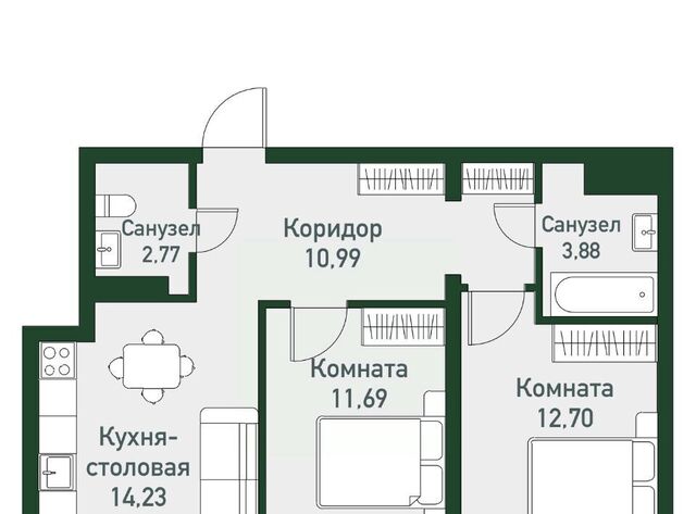 р-н мкр Привилегия Кременкульское с/пос фото