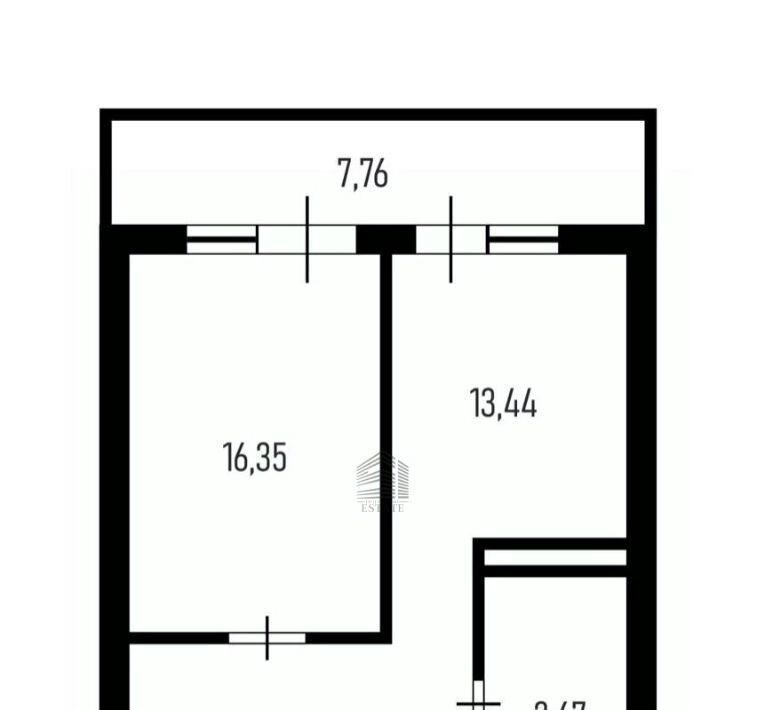 квартира г Краснодар р-н Западный ул Дальняя 8к/2 фото 1