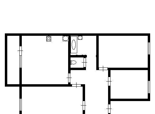 квартира г Омск р-н Кировский ул Ватутина 24 фото 2