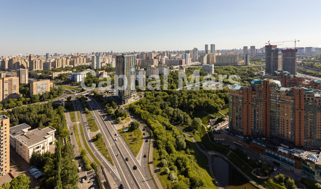 квартира г Москва метро Ломоносовский проспект ул Мосфильмовская 70к/1 квартал «Воробьевы Горы» муниципальный округ Раменки фото 10