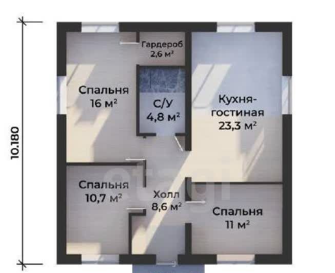 дом р-н Высокогорский с Семиозерка ул Липатова 5 фото 2