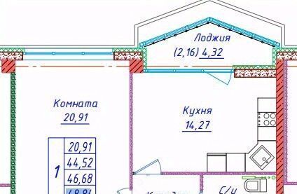 квартира г Иваново р-н Ленинский ул Голубева фото 1