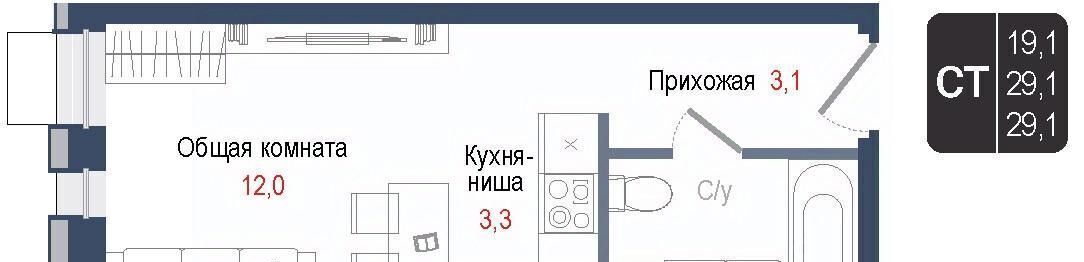 квартира г Королев мкр Первомайский Щёлковская фото 1