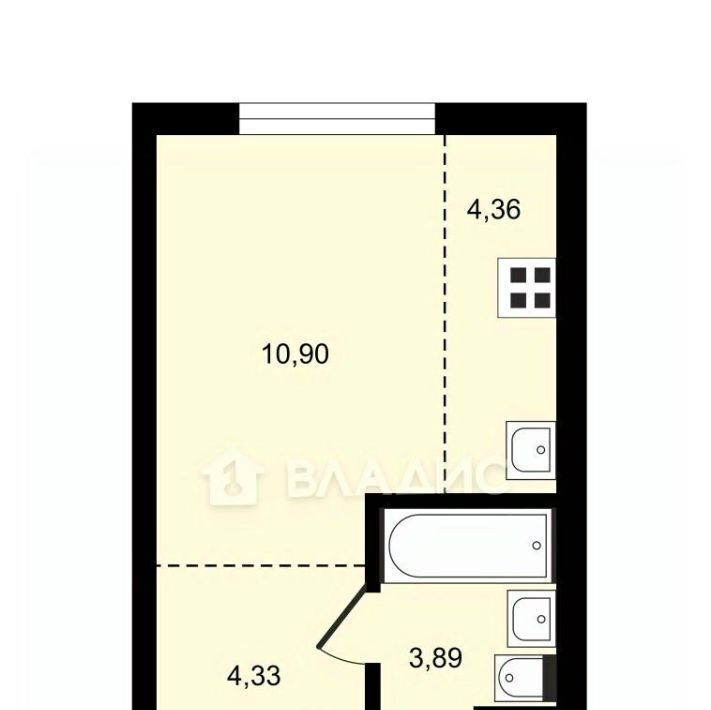 квартира г Москва метро Румянцево метро Тропарёво мк, к 2. 4 фото 2