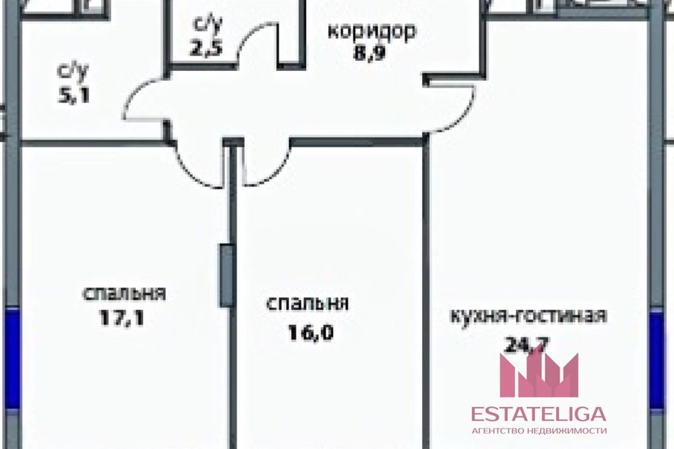 квартира г Москва ул Василия Ланового 3 ЖК «Событие» Западный административный округ фото 2